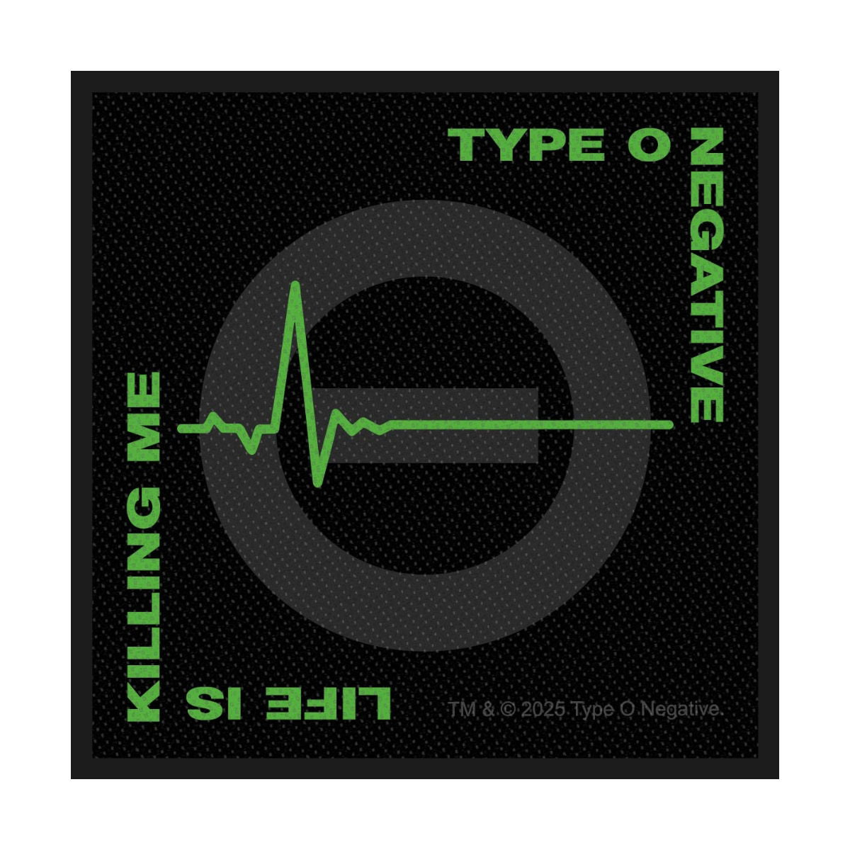 Type O Negative - Life Is Killing Me Patch Aufnäher