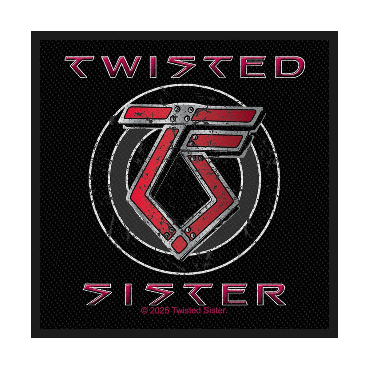 Twisted Sister - TS Logo Patch Aufnäher