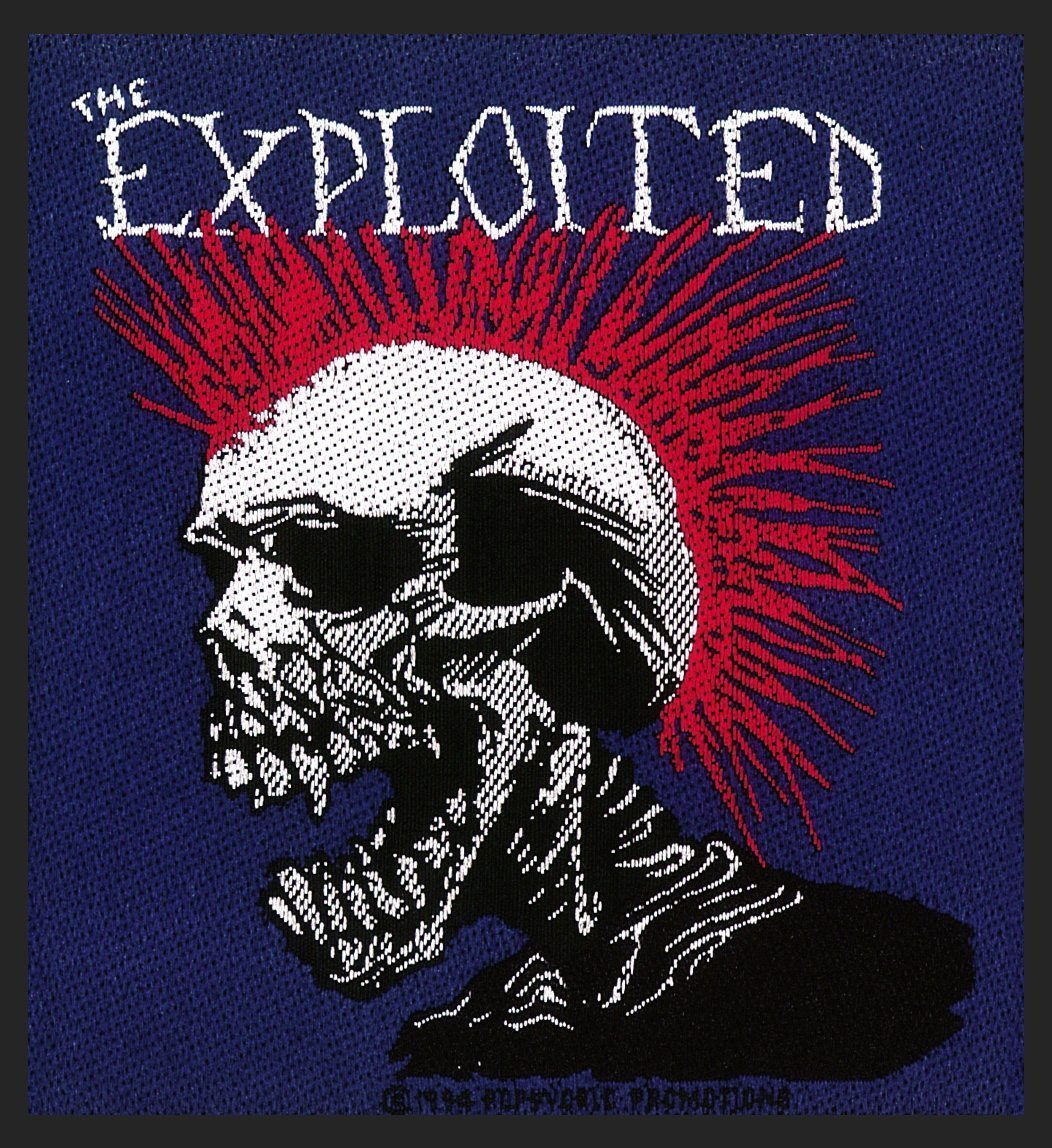 The Exploited - Mohican Multicolours Patch Aufnäher