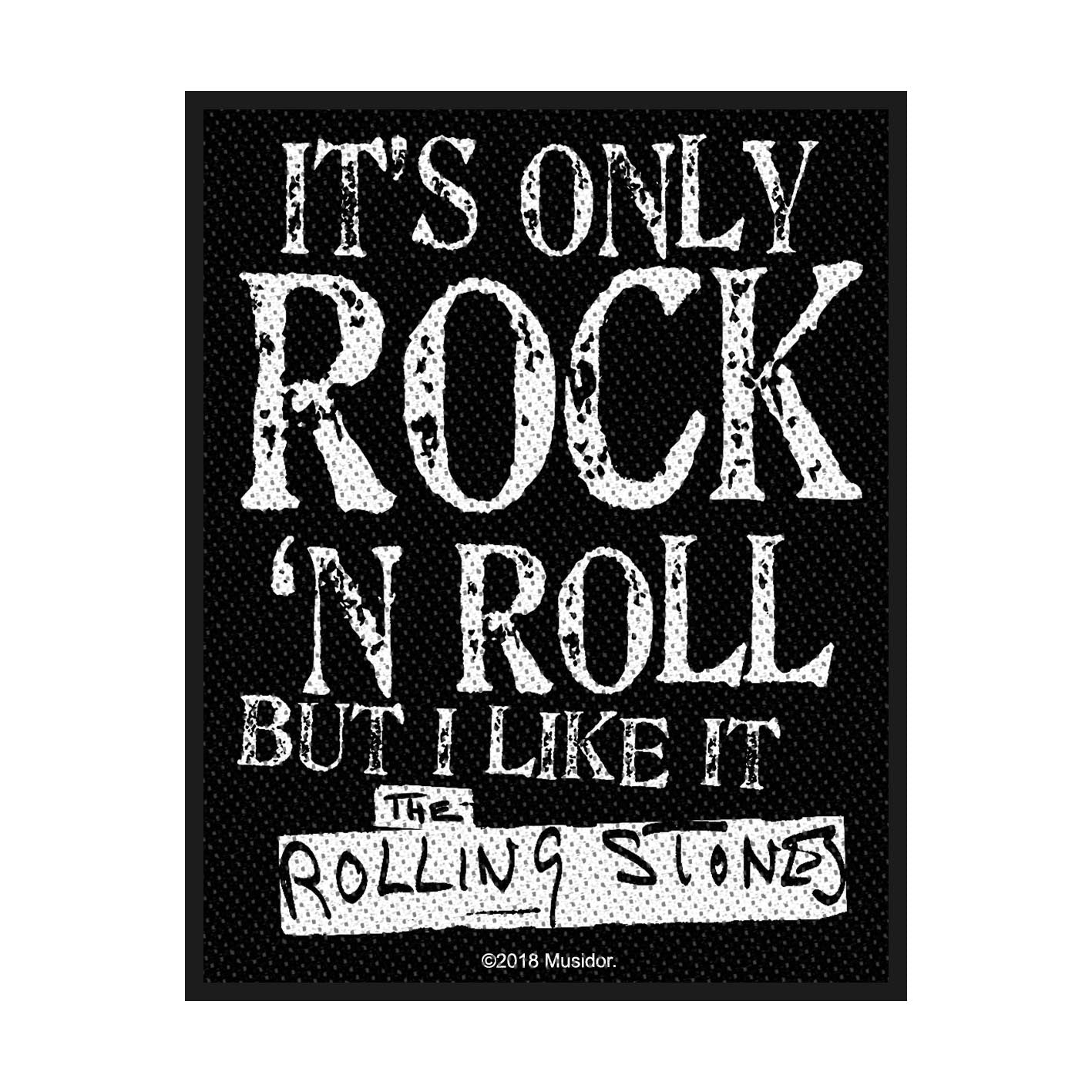 The Rolling Stones - Its Only Rock N Roll Patch Aufnäher