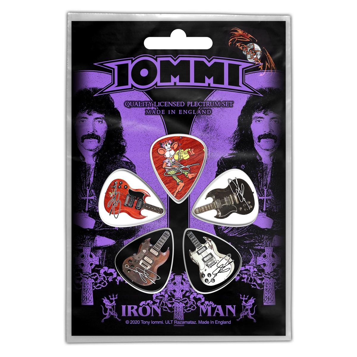 Tony Iommi - Iron Man Plektrum-Set
