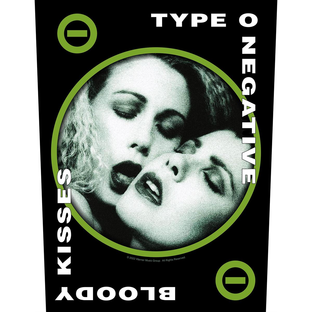 Type O Negative - Bloody Kisses Backpatch Rückenaufnäher