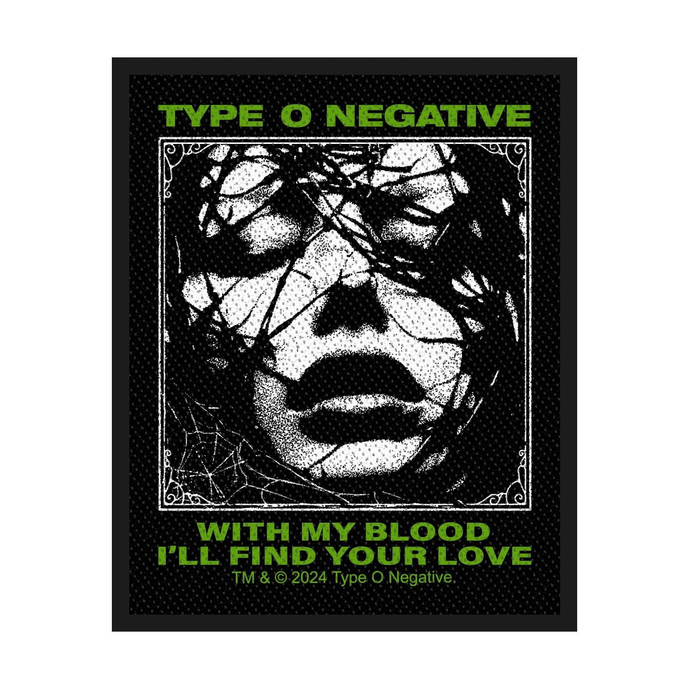 Type O Negative - With My Blood Patch Aufnäher