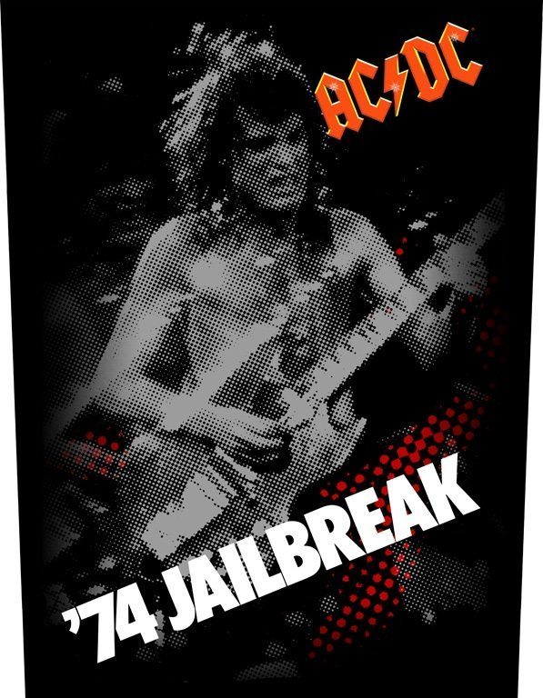 AC/DC - 74 Jailbreak Rückenaufnäher