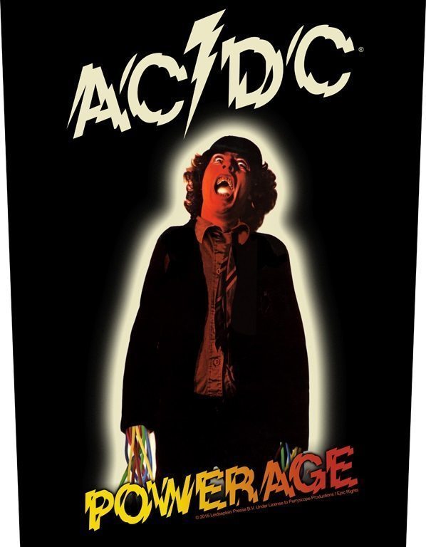 AC/DC - Powerage Backpatch Rückenaufnäher