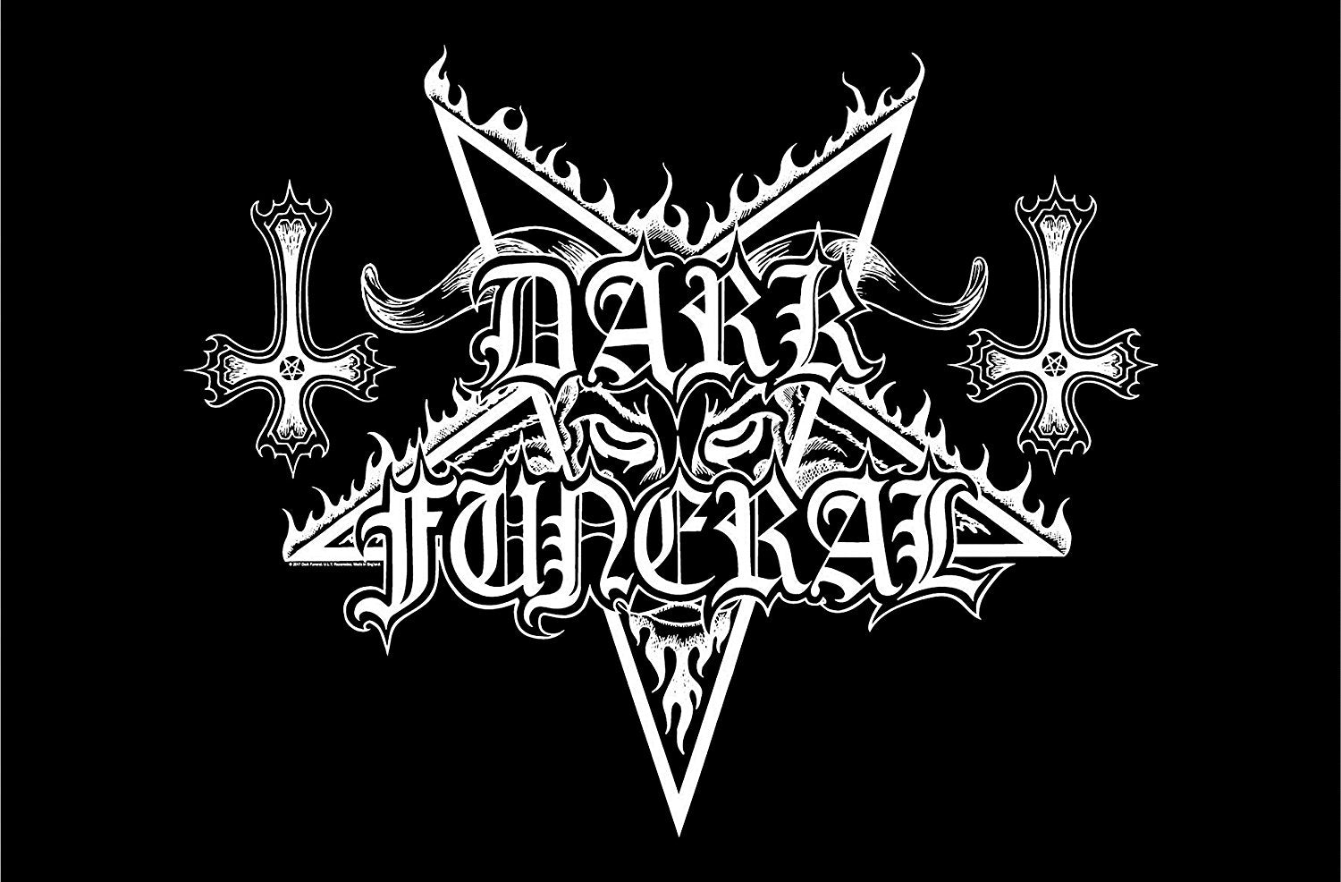 Dark Funeral - Logo Posterflagge