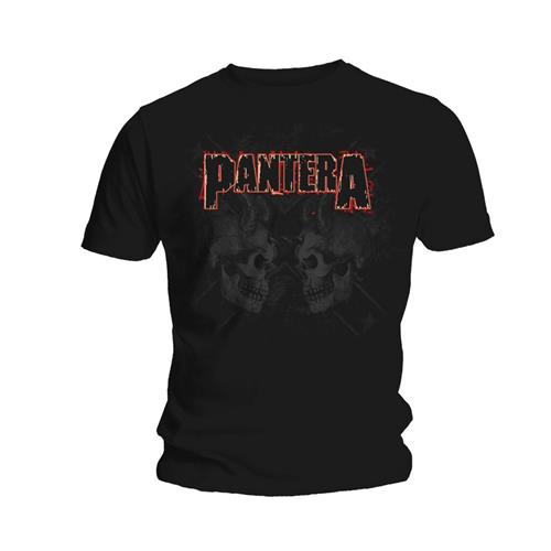 Pantera - Watermarked Skulls T-Shirt