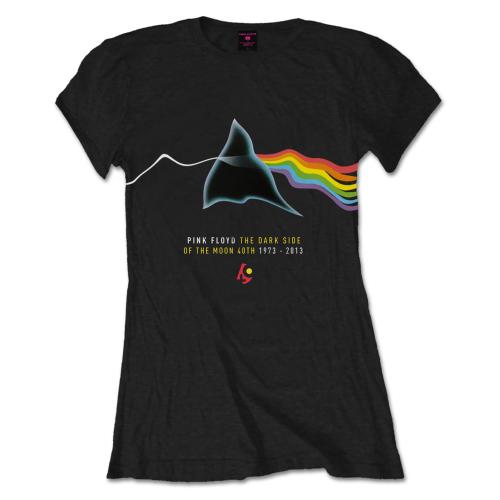 Pink Floyd - 40 Years Dark Side Of The Moon Damen-Shirt Gr. L