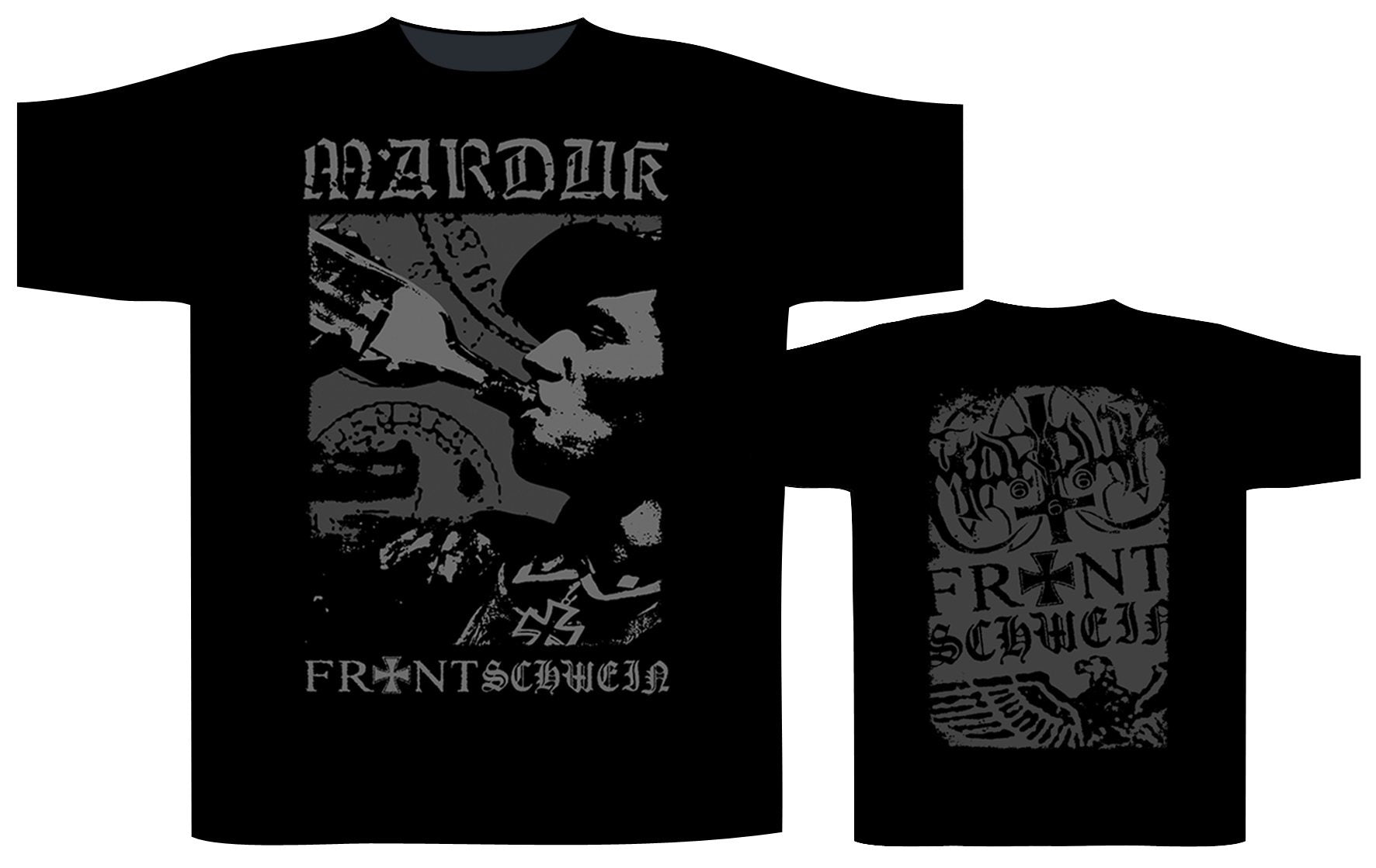 Marduk - Frontschwein Bottle T-Shirt