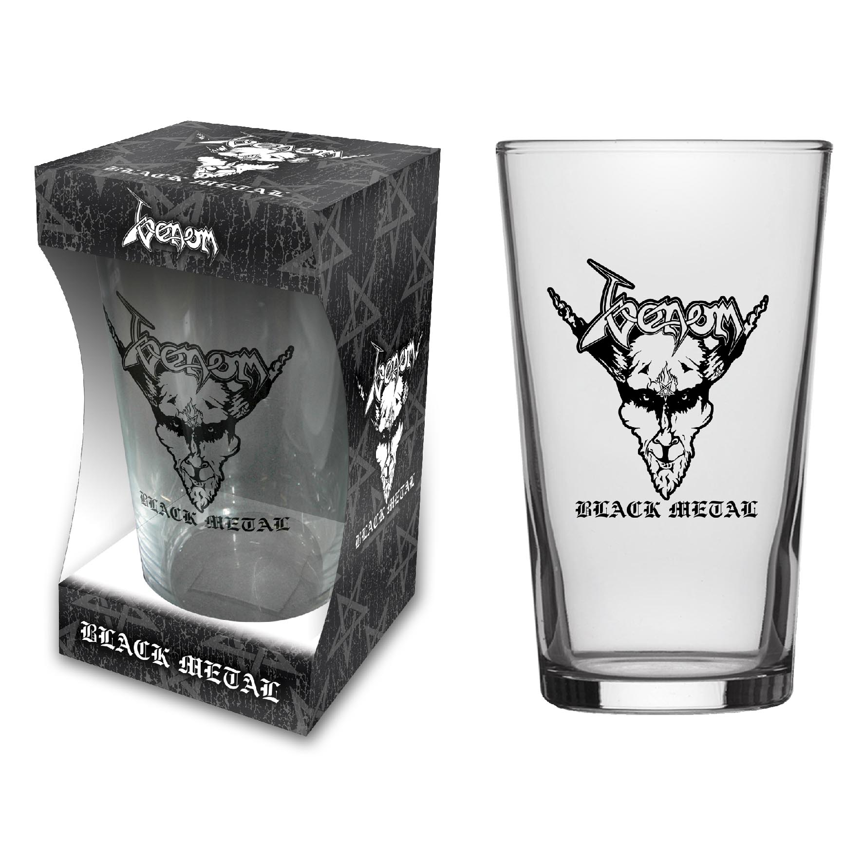 Venom - Black Metal Pint Glas 568ml