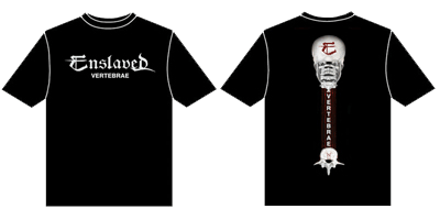 Enslaved - Verebrae Metal Logo T-Shirt