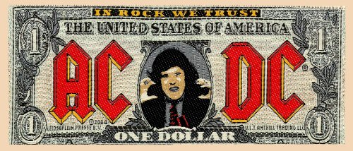 AC/DC - Bank Note - Patch Aufnäher