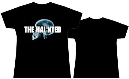 Haunted, The - X-Ray Skull Damen Shirt Gr. L/XL
