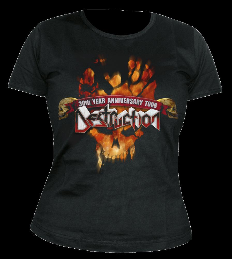 Destruction - 30 Years Of Metal Damen-Shirt Gr. XL