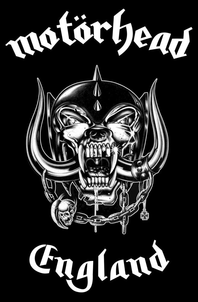 Motörhead - England Premium Posterflagge