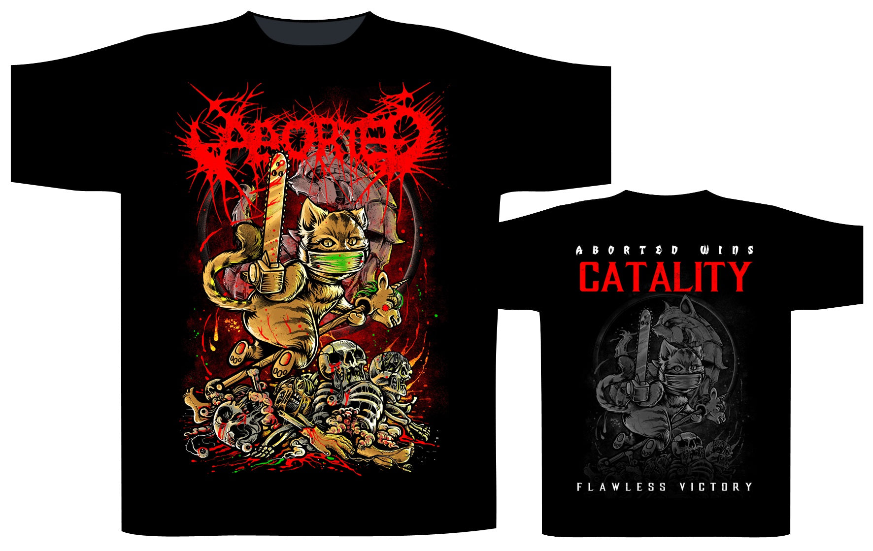 Aborted - Catality Damen Shirt