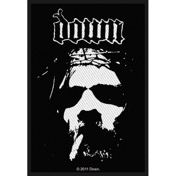 Down - Logo / Face Patch Aufnäher