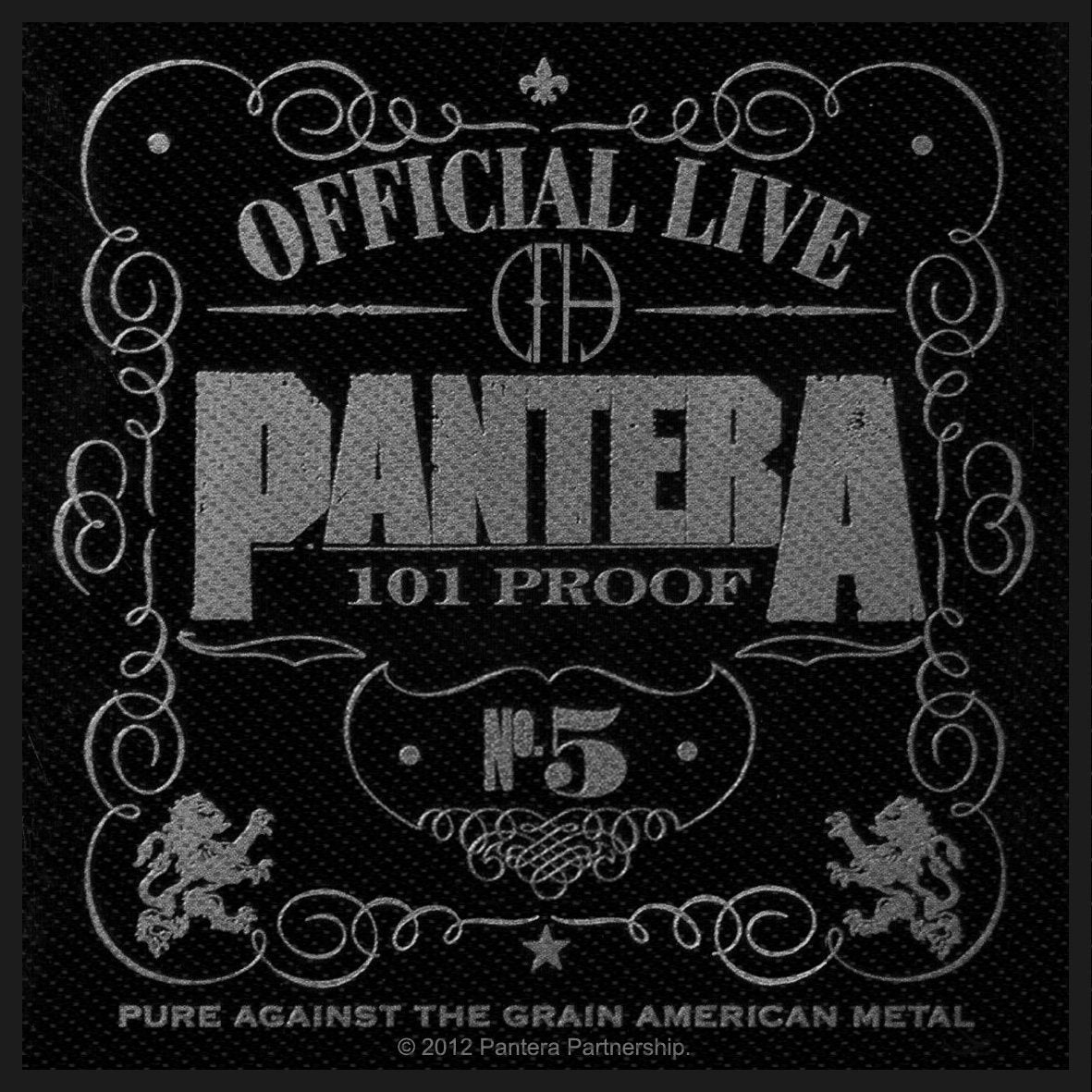 Pantera - 101% Proof Patch