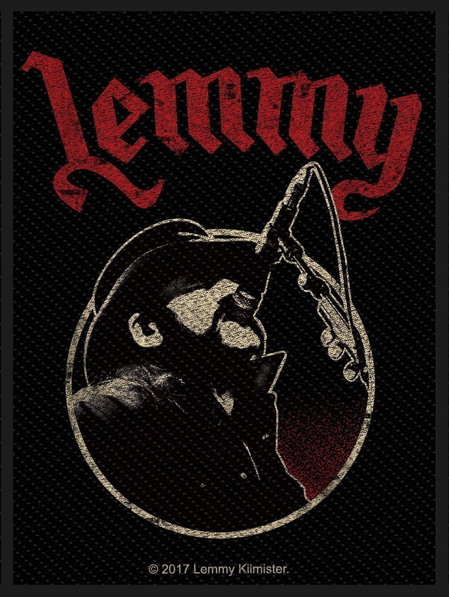 Motörhead - Lemmy - Microphone Patch