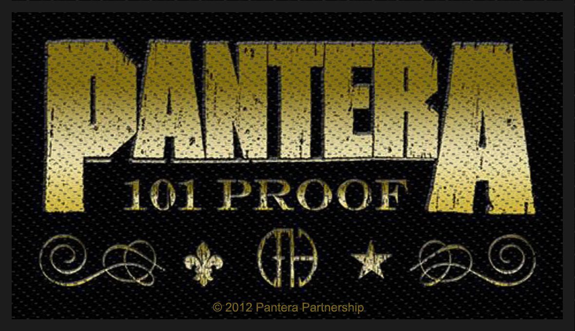 Pantera - Whisky Label Patch