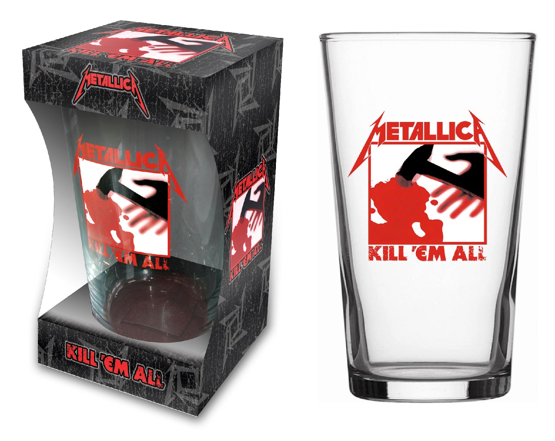 Metallica - Kill Em All Pint Glas 568ml