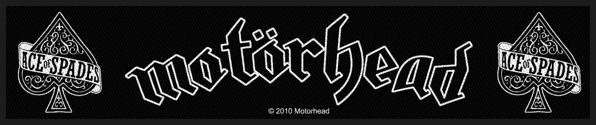 Motörhead - Ace Of Spades Stripe Patch ca. 20x 5cm