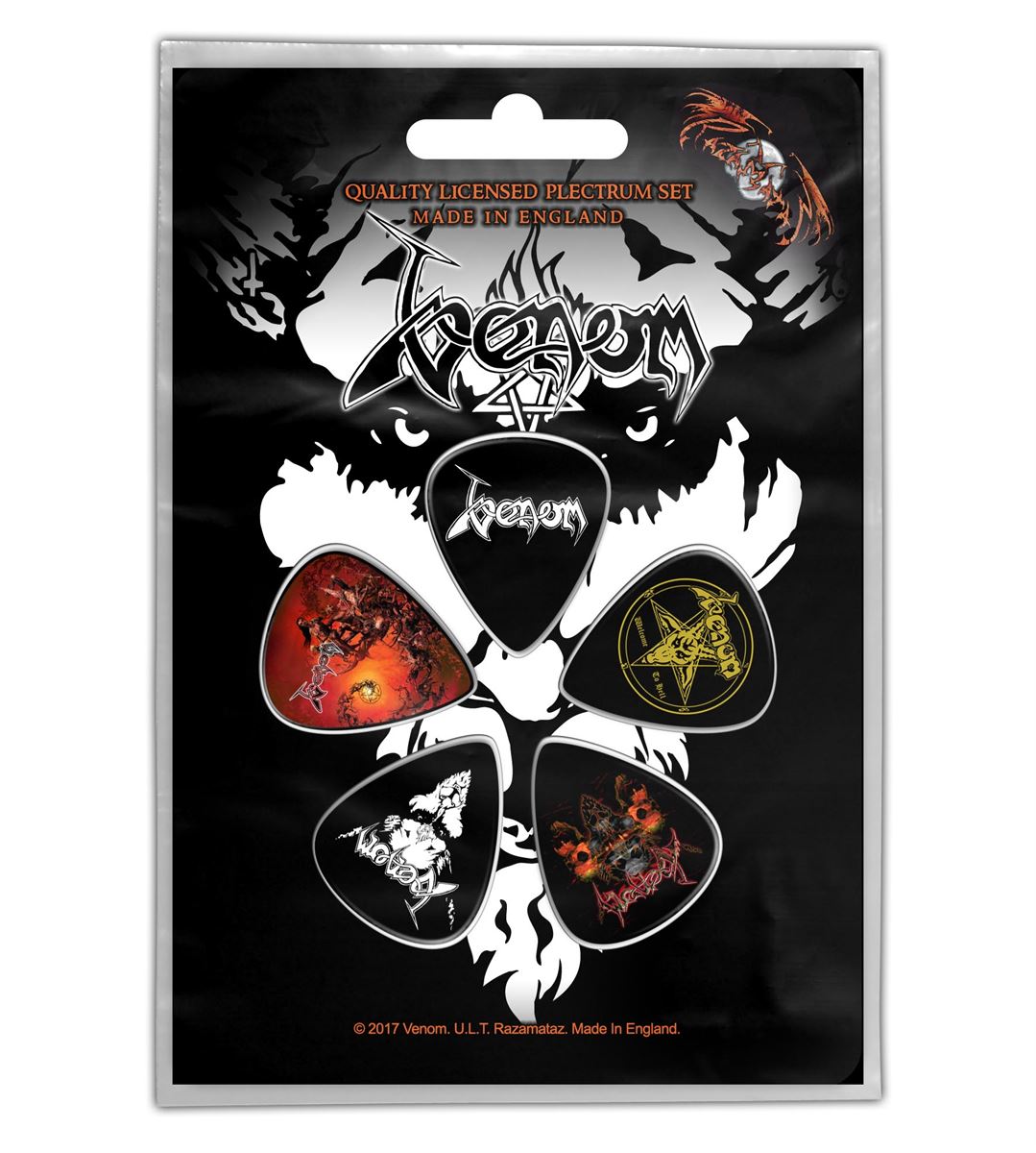 Venom - Black Metal Plektrum Set