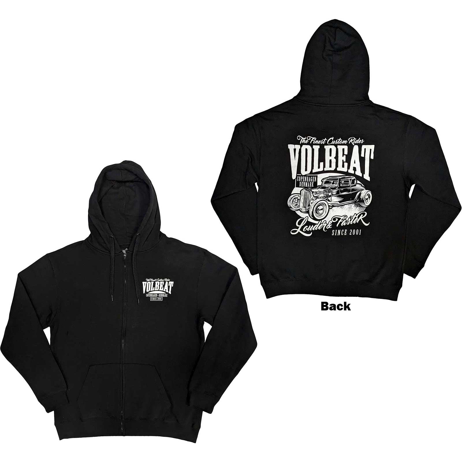 Volbeat - Louder And Faster Kapuzenjacke / Zipper