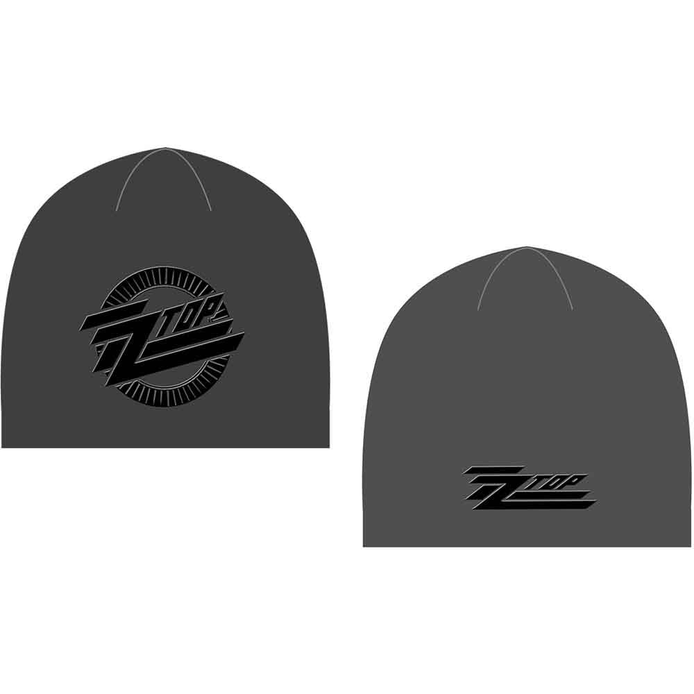 ZZ Top - Circle Logo Grey Beanie Mütze