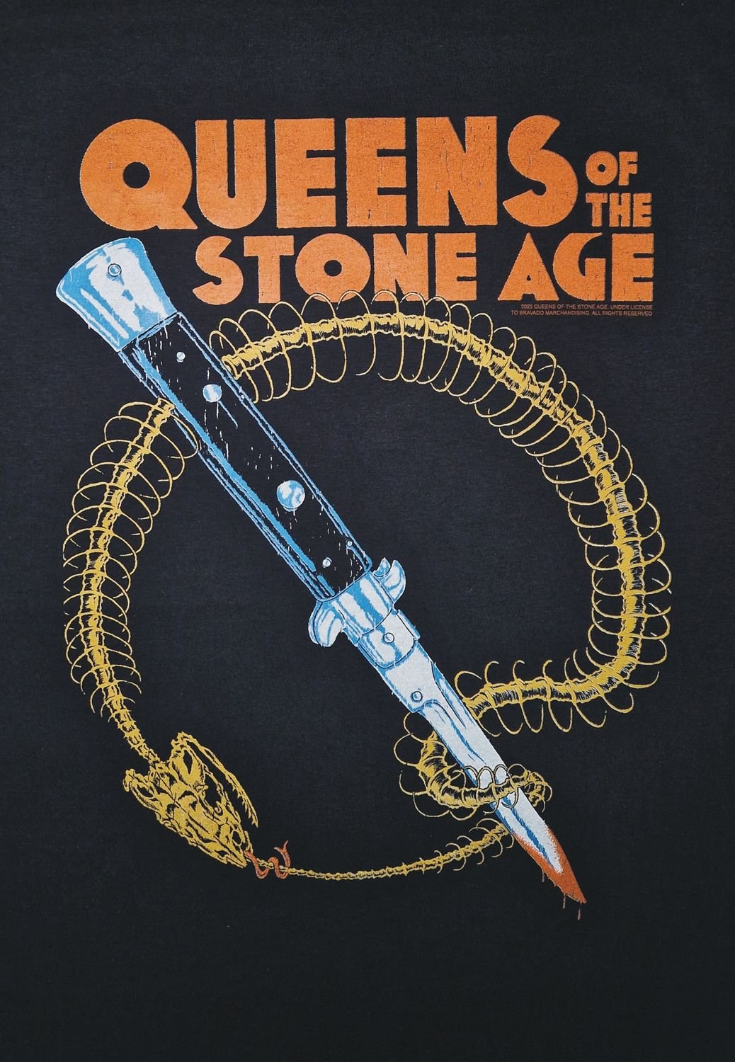 Queens of the Stone Age - Snake Skeleton - T-Shirt