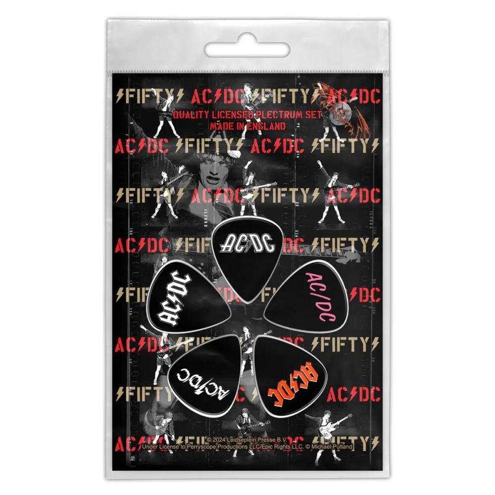 AC/DC - Fifty Plektrum-Set