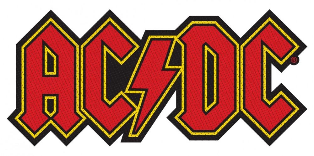 AC/DC - Logo Cut-Out Patch Aufnäher