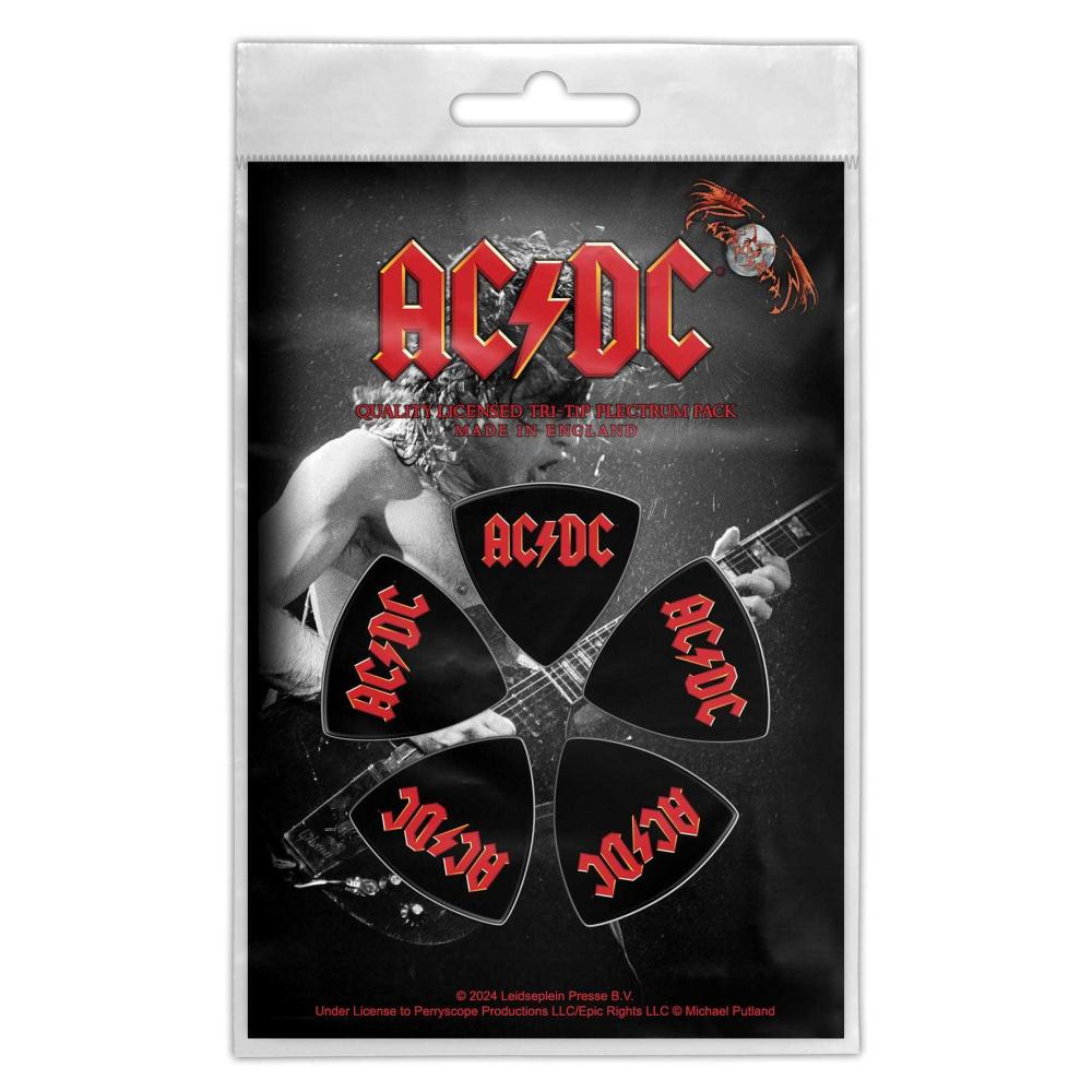 AC/DC - Logo Tri-Tip Plektrum-Set