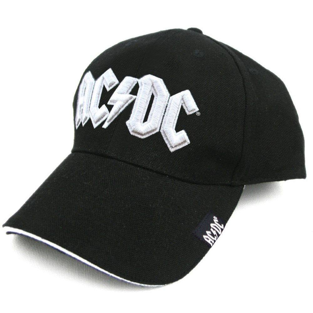 AC/DC - White Logo Baseball CAP