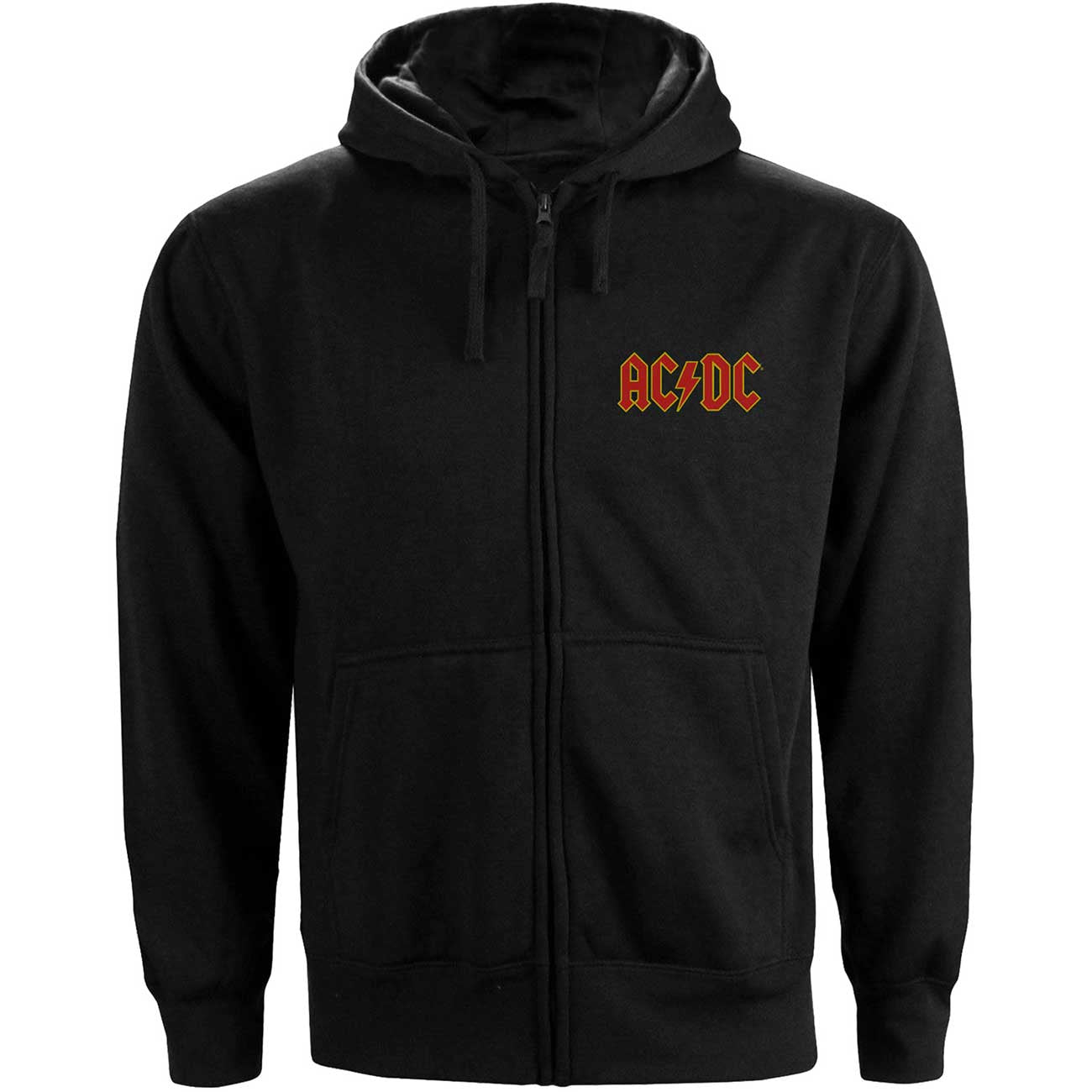 AC/DC - Logo Kapuzenjacke Zipper