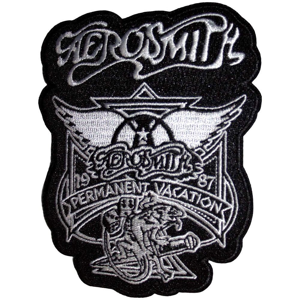 Aerosmith - Permanent Vacation Patch Aufnäher ca. 11x 8,8cm