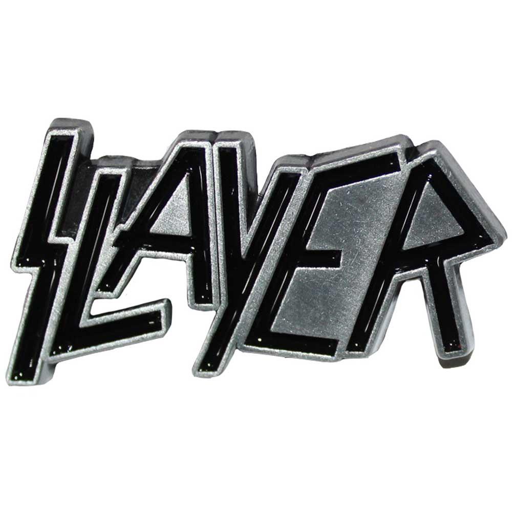 Slayer - Black Logo Pin ca. 4,5x 2,5cm
