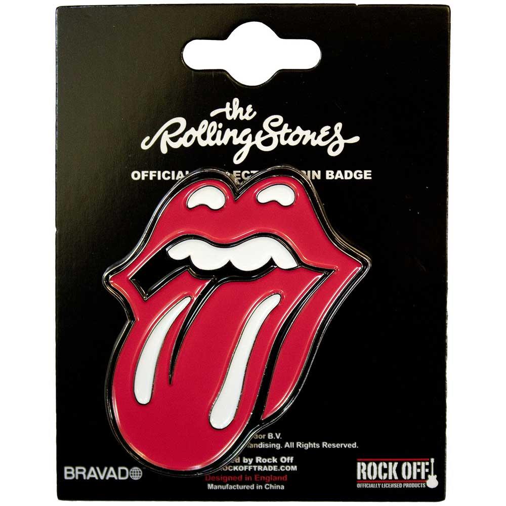 Rolling Stones - Classic Tongue RO Pin ca. 4,1x 4,6cm