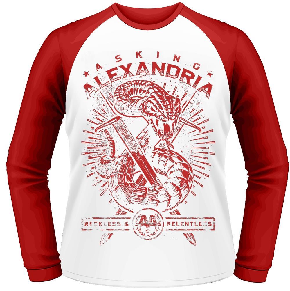 Asking Alexandria - Snake Raglan Longsleeve