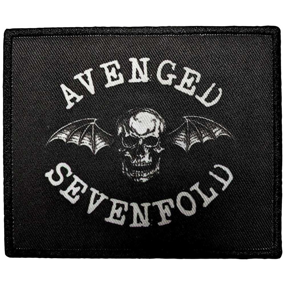 Avenged Sevenfold - Deathbat Crest Patch Aufnäher ca. 9x 7,5cm