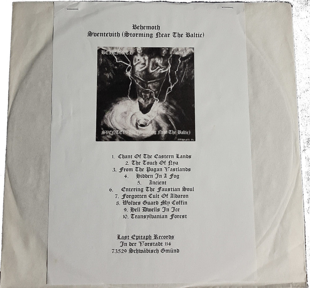 Behemoth - Sventevith (Storming Near The Baltic) Vinyl