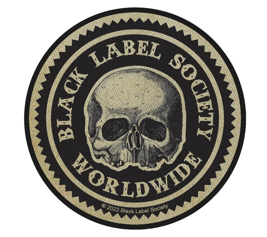 Black Label Society - Worldwide Patch Aufnäher ca. 9cm