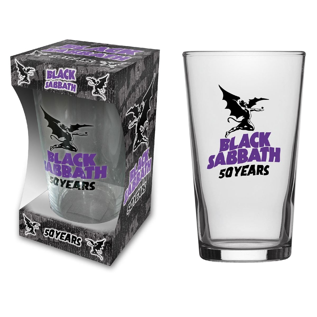 Black Sabbath - 50 Years Pint Glas 568ml