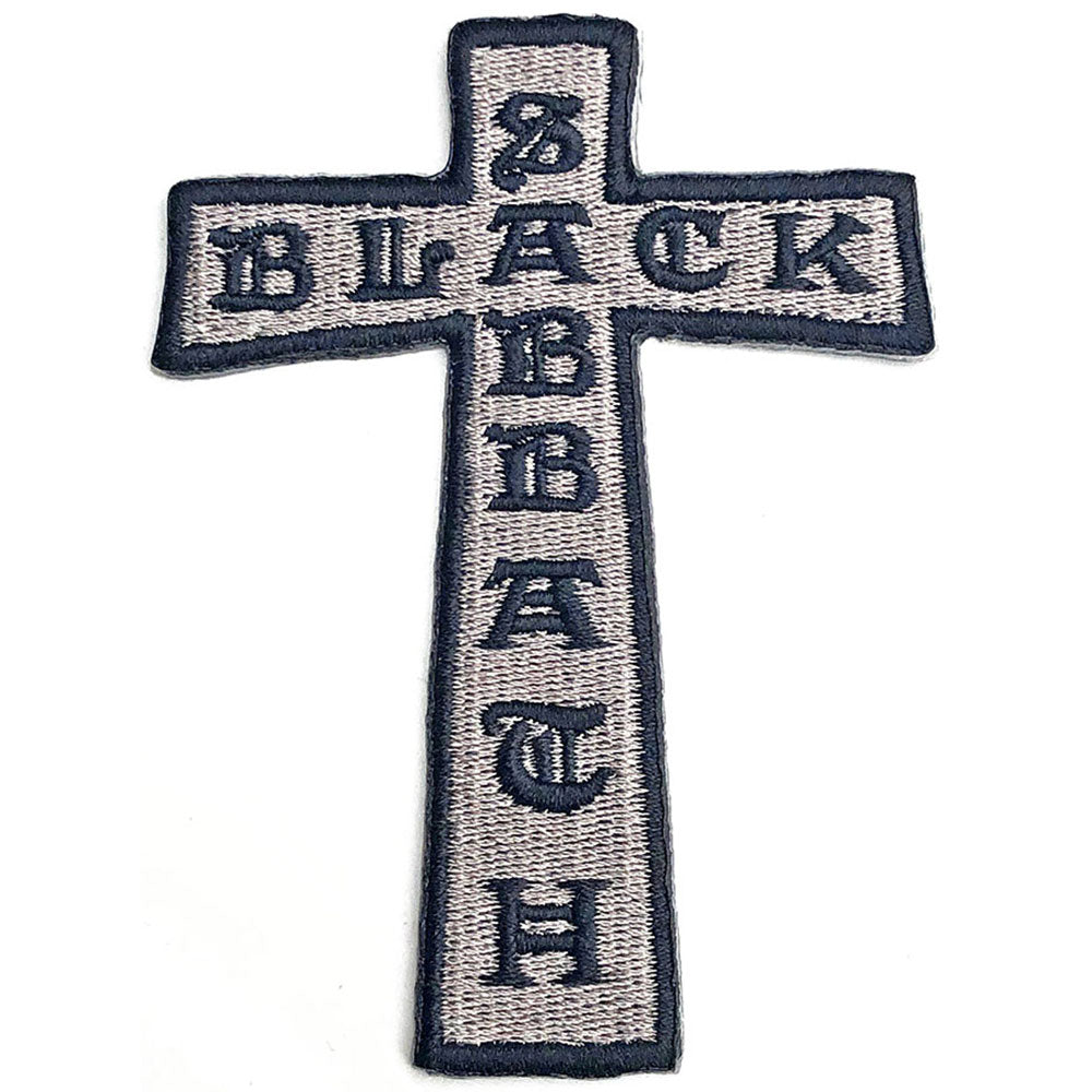 Black Sabbath - Cross Cut-Out Patch Aufnäher