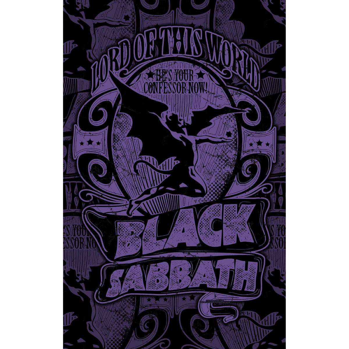 Black Sabbath - Lord Of This World Premium Posterflagge