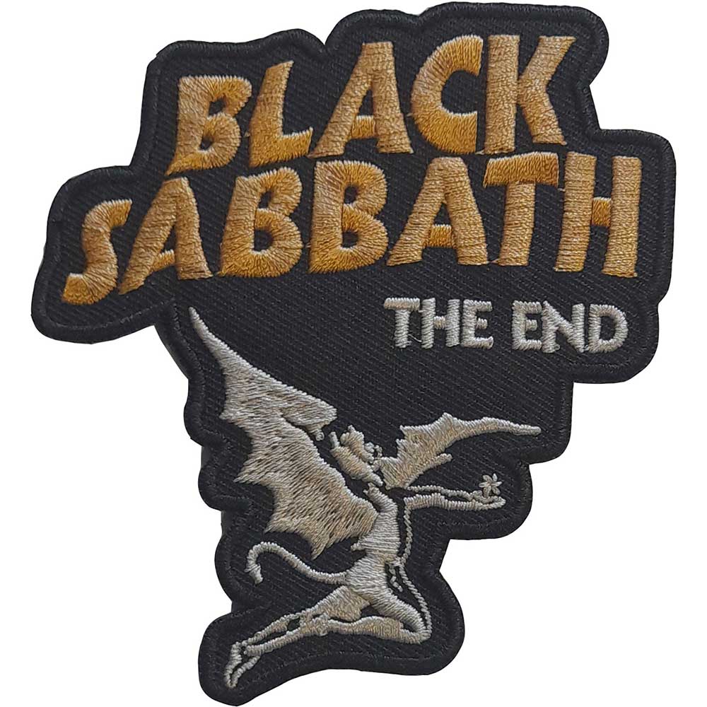 Black Sabbath - The End Cut-Out Patch Aufnäher