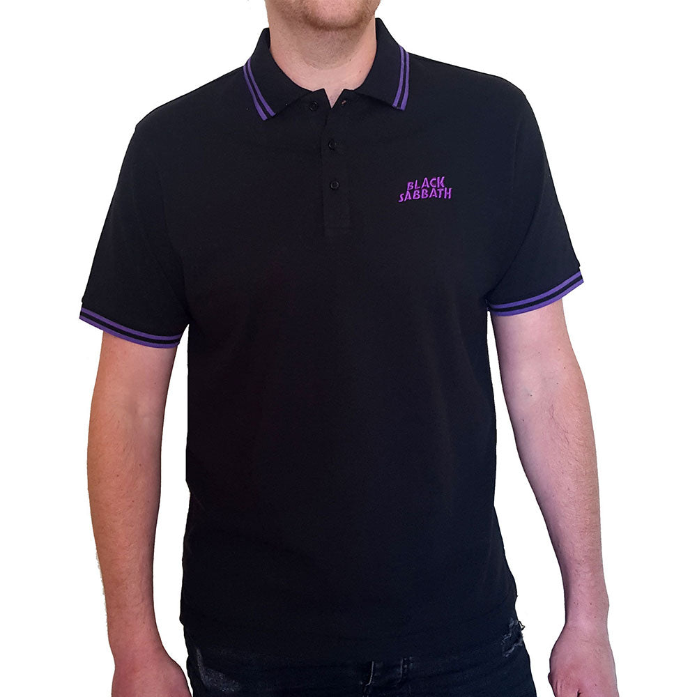 Black Sabbath - Wavy Logo Polo Shirt