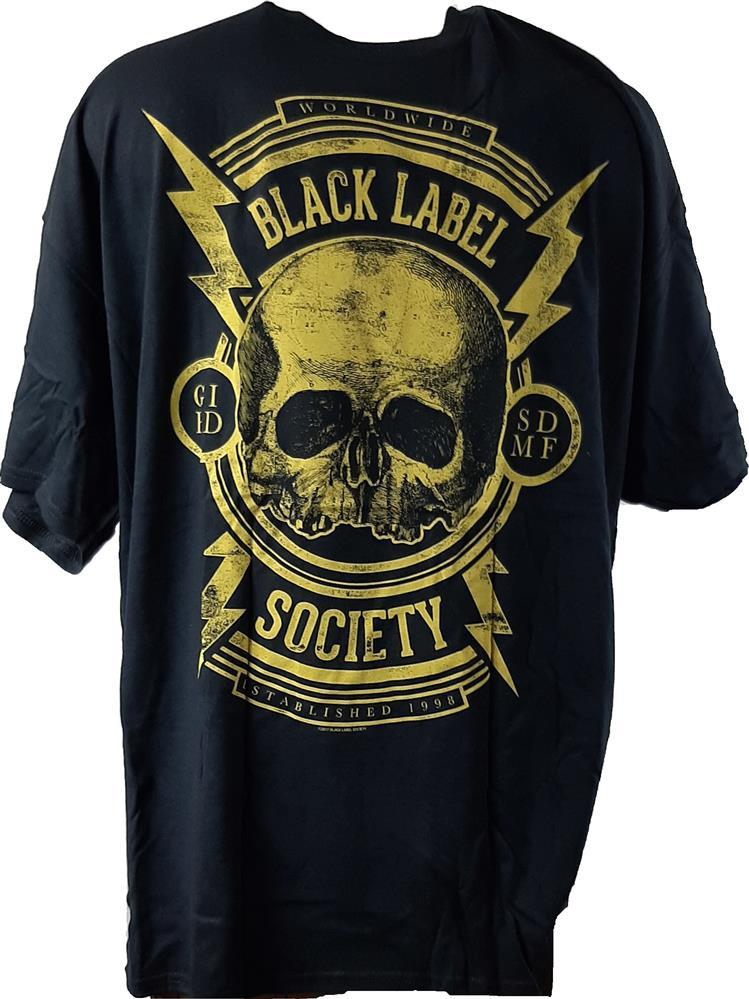 Black Label Society - Worldwide Skull T-Shirt