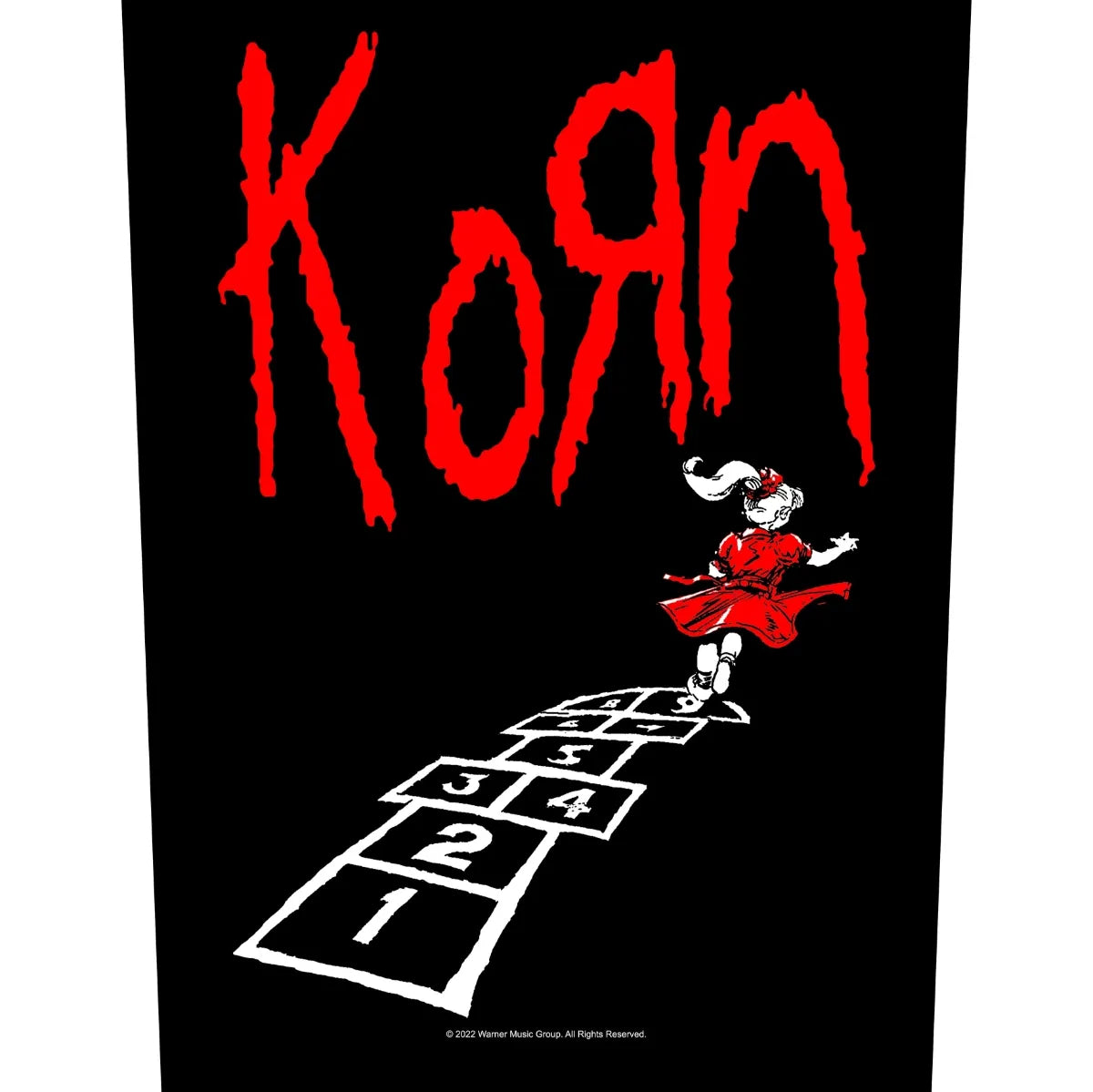 Korn - Follow The Leader Backpatch Rückenaufnäher