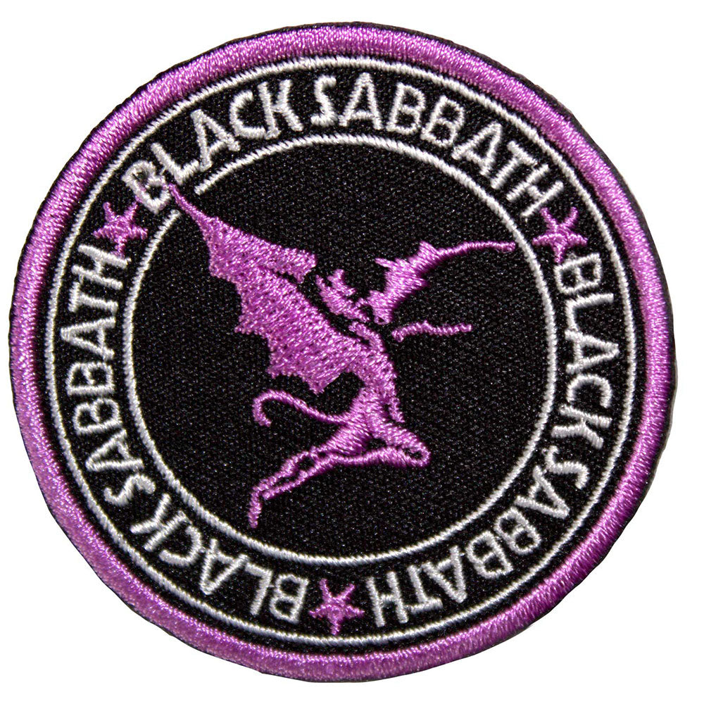 Black Sabbath - Daemon Circle Patch Aufnäher ca. 10x 5cm